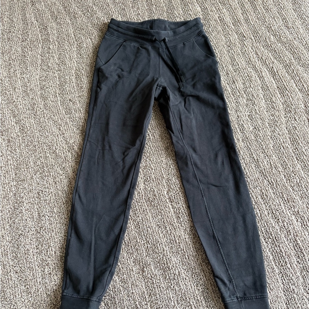 Lululemon Black Sweat Pant Jogger